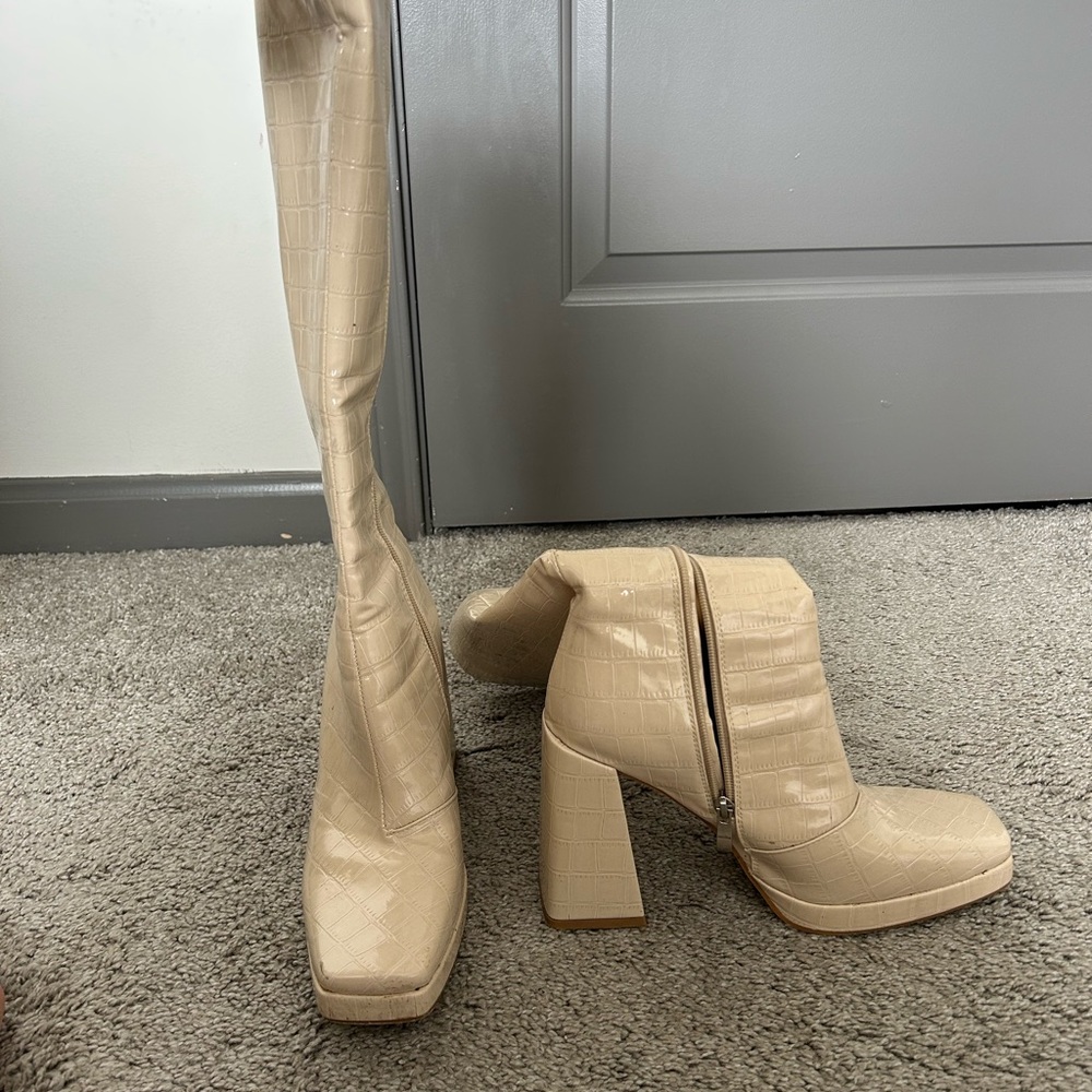 Princess Polly Montgomery Croc Boot